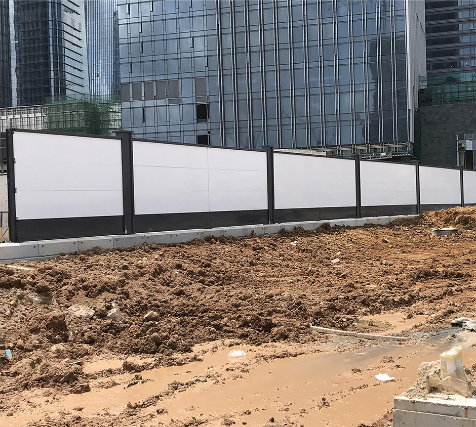 鋼圍擋助力城市建設(shè)、市政工程改造